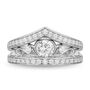Majestic Diamond Bridal Set in 14K White Gold &#40;1 ct. tw.&#41;