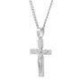 Men&#39;s Crucifix Cross Pendant in Stainless Steel