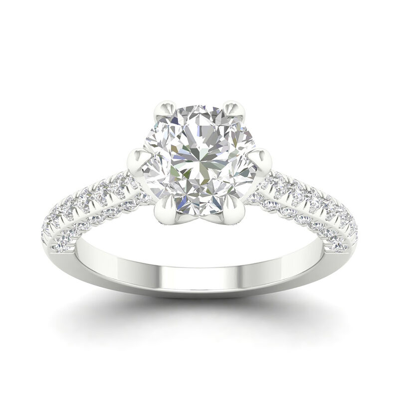 Suri lab grown diamond Limited Edition engagement ring in platinum &#40;3 ct. tw.&#41;