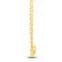 Lab Grown Diamond Chevron Solitaire Necklace in 10K Yellow Gold &#40;1/7 ct. tw.&#41;
