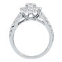2 ct. tw. Diamond Halo Engagement  Ring Set in 14K White Gold