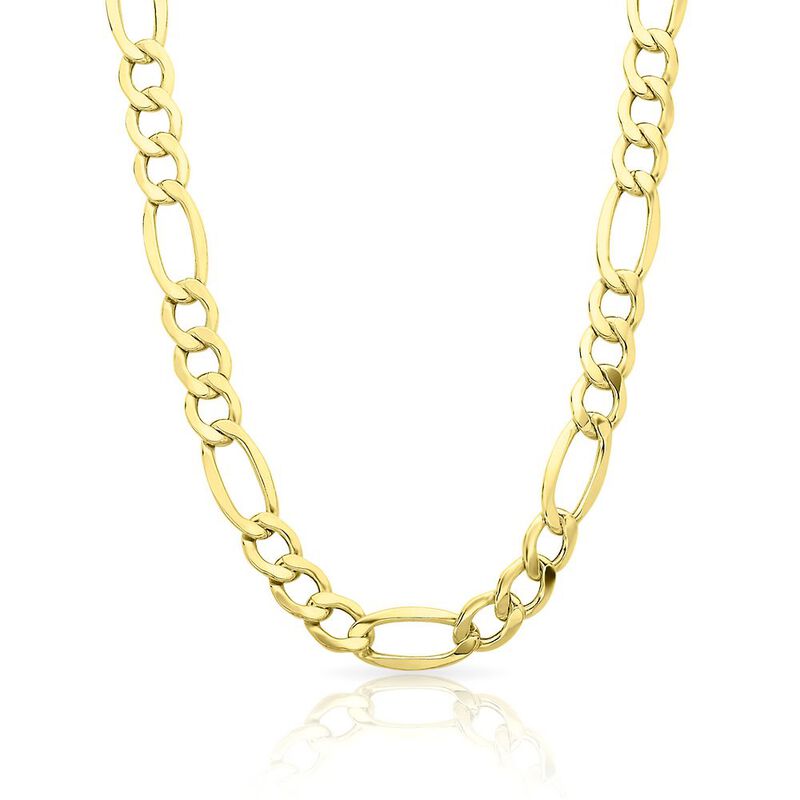 Figaro Chain in 14K Yellow Gold, 22&quot;