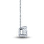 1/2 ct. tw. Lab Grown Diamond Solitaire Pendant in 14K White Gold