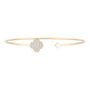 Diamond Clover Bracelet in 10K Yellow Gold &#40;1/3 ct. tw.&#41;