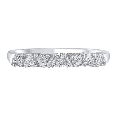 Lab Grown Diamond Anniversary Band in 10K Gold (1/2 ct. tw.)