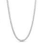 Comfort Curb Chain in 14K White Gold, 3.6MM, 20&quot;