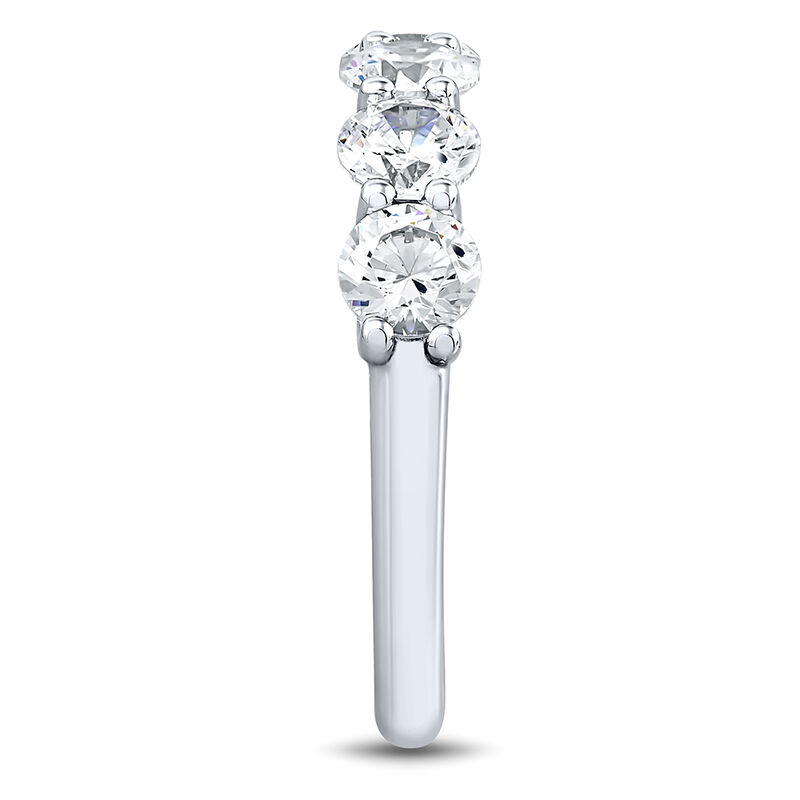 Lab Grown Diamond Five-Stone Anniversary Band in 14K White Gold &#40;2 ct. tw.&#41;
