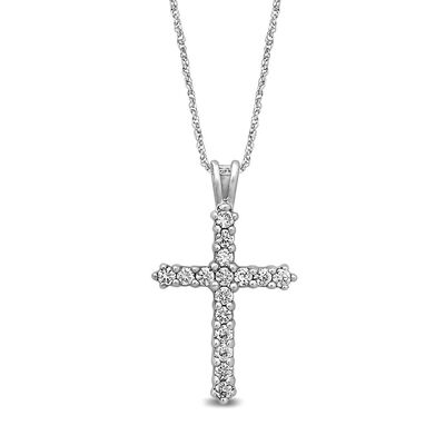 1/4 ct. tw. Diamond Cross Pendant
