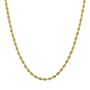 Glitter Rope Chain in 14K Yellow Gold, 18&quot;