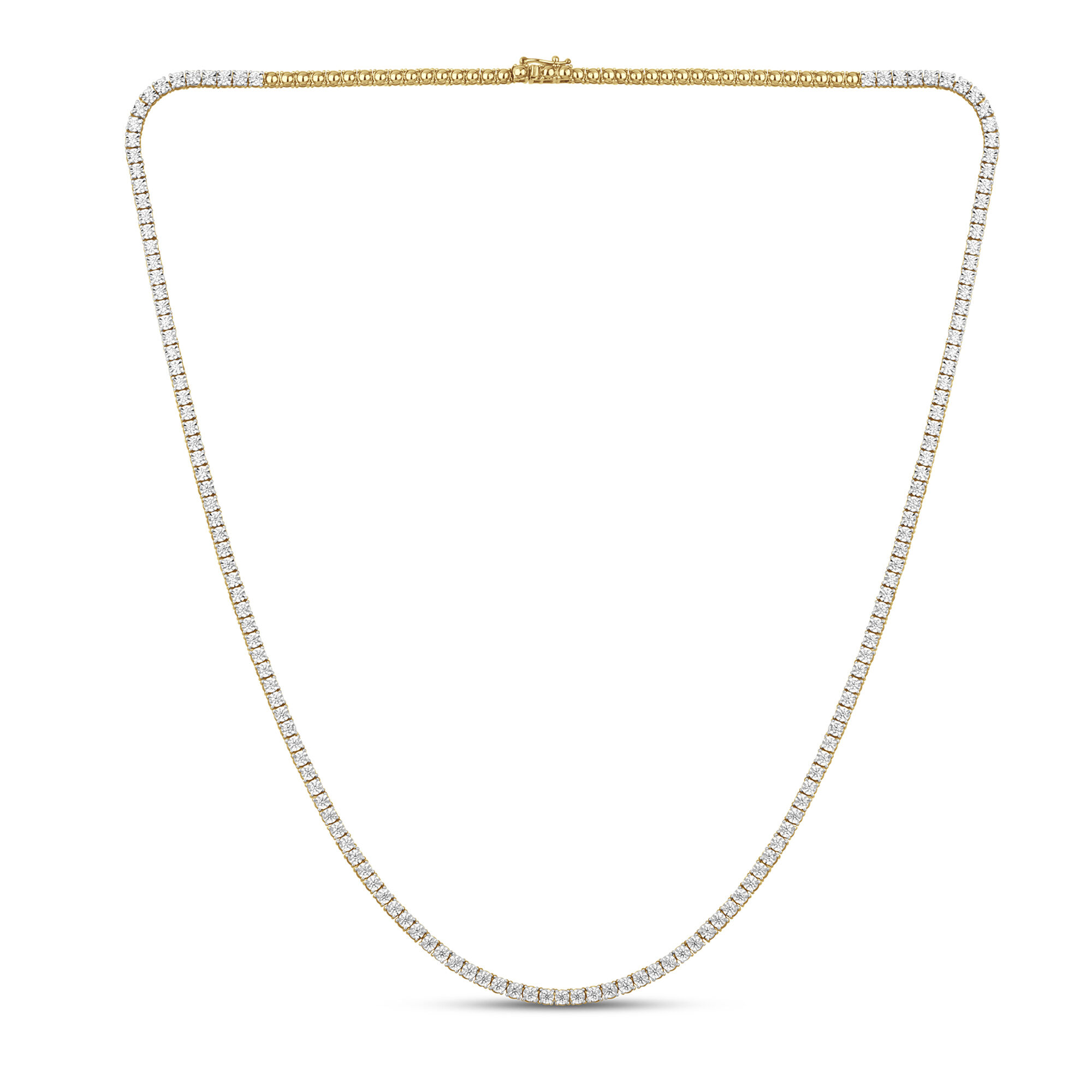 Antique Edwardian 10K Gold Diamond Floral Necklace – Boylerpf
