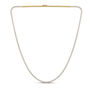 Diamond Tennis Necklace in 10K Yellow and White Gold, 22&rdquo; &#40;3 ct. tw.&#41;