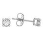 1/5 ct. tw. Diamond Illusion Stud Earrings in Sterling Silver