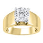 Wide Cathedral Semi-Mount Engagement Ring in 14K Gold, 7.8MM &#40;Setting Only&#41;