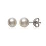 Pearl Stud Earrings in Sterling Silver