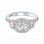 Limited Edition Papillon Lab Grown Diamond Engagement Ring in Platinum &#40;1 3/4 ct. tw.&#41;