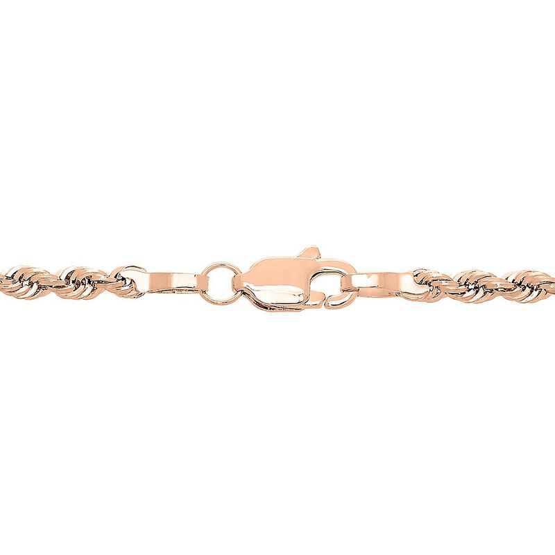Rope Chain in 14K Rose Gold, 20&quot;