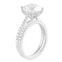 Lab Grown Diamond Wedding Set in 14K White Gold &#40;3 &frac12; ct. tw.&#41;