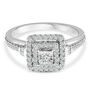 Diamond Promise Ring in 10K White Gold &#40;3/8 ct. tw.&#41;