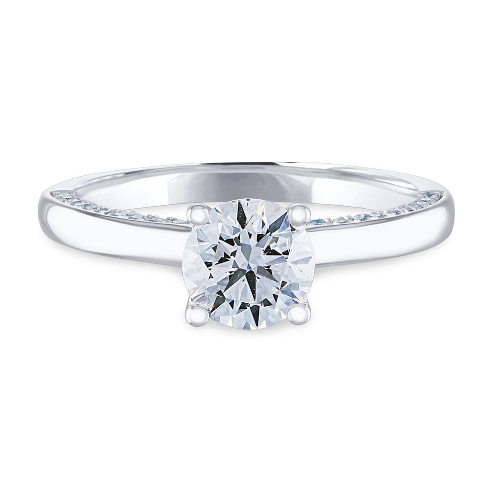 Helzberg Diamonds + Helzberg Diamond Masterpiece Engagement Ring