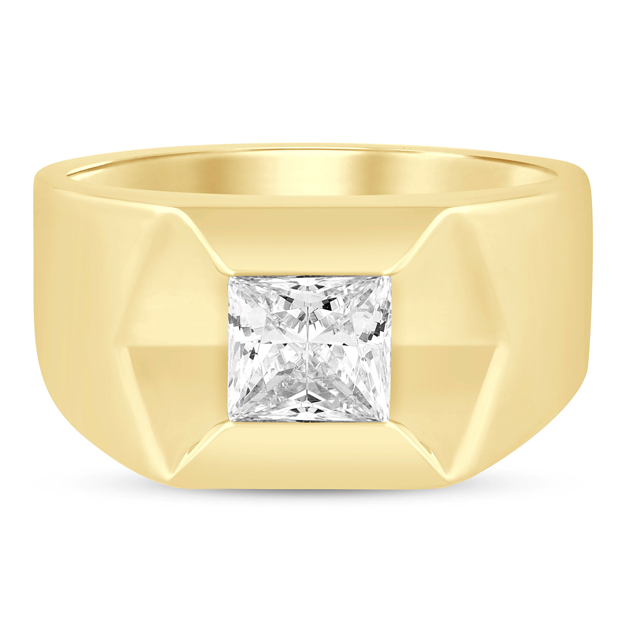 1/5 ct. tw. Diamond Ring Enhancer in 10K Yellow Gold | Helzberg Diamonds