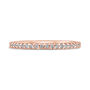 Lab Grown Diamond Anniversary Band in 10k Rose Gold &#40;1/7 ct. tw.&#41;