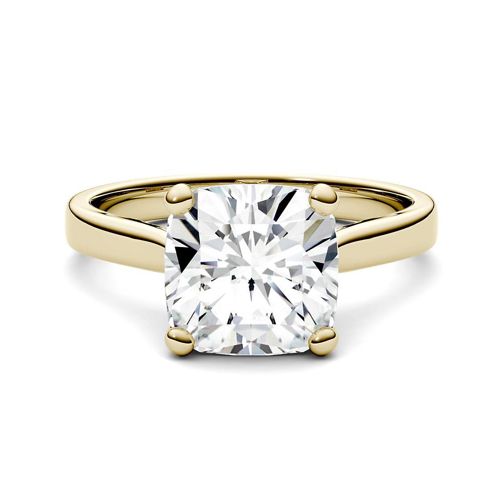 Charming Cushion Diamond Ring | Everbrite Jewellery