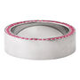 Men&rsquo;s Bead-Set Ruby Eternity Wedding Band in 14K White Gold, 7MM 