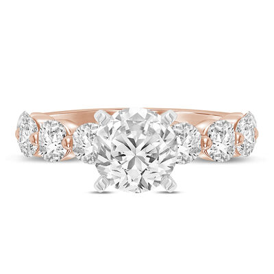 Lab Grown Diamond Semi-Mount Engagement Ring in 14K Gold (1 1/2 ct. tw.)