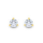 Lab Grown Diamond Martini Stud Earrings in 14K Yellow Gold &#40;1/2 ct. tw.&#41; 