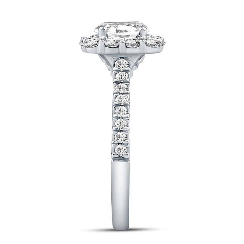 Esme Round Lab Grown Diamond Engagement Ring in Platinum &#40;2 ct. tw.&#41;