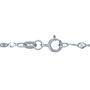 Flat Link Chain in 14K White Gold, 18&quot;