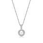 Freshwater Cultured Pearl &amp; 1/10 ct. tw. Diamond Pendant in Sterling Silver