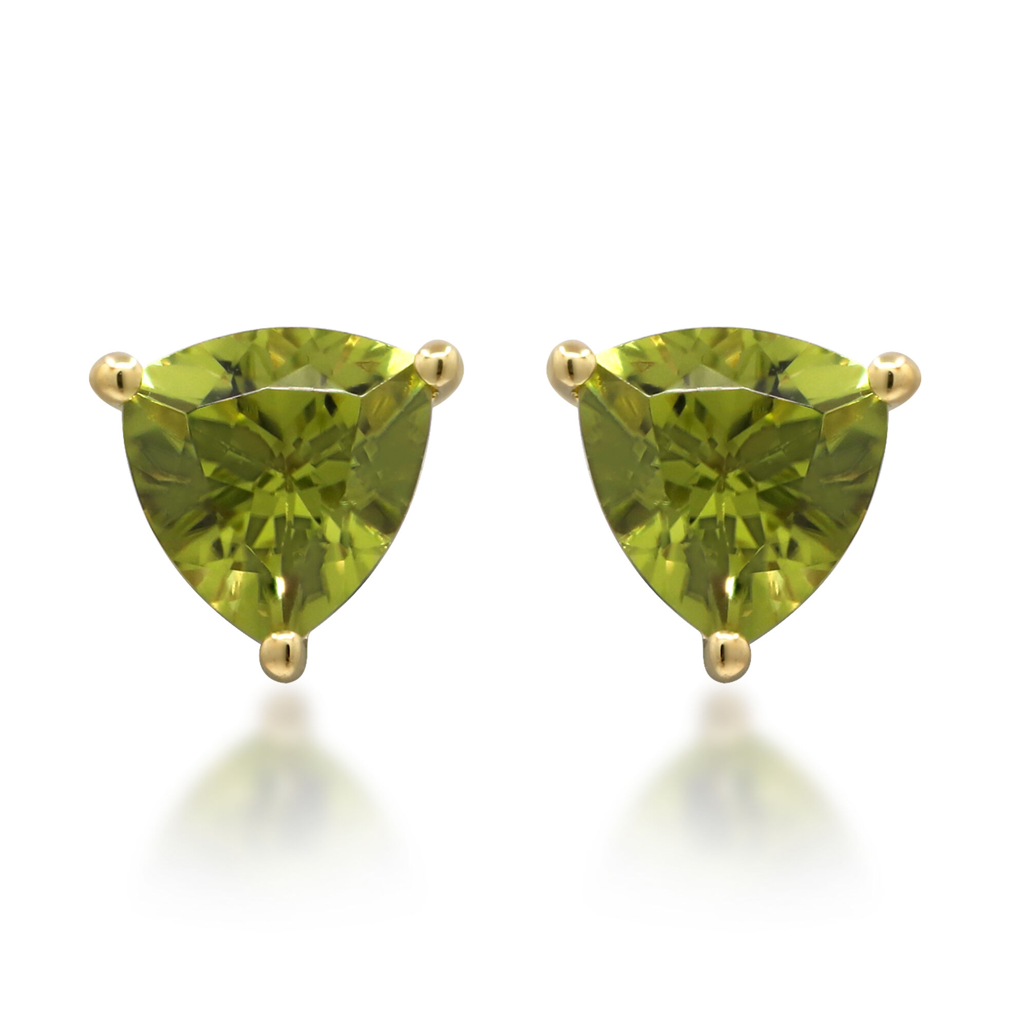 Intricate peridot heritage gold earrings – Carousel Jewels