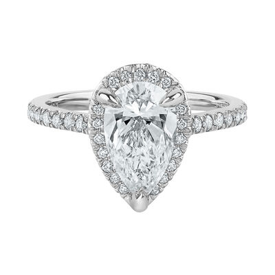 Perry Lab Grown Diamond Pear-shaped Engagement Ring (2 5/8 ct. tw.)