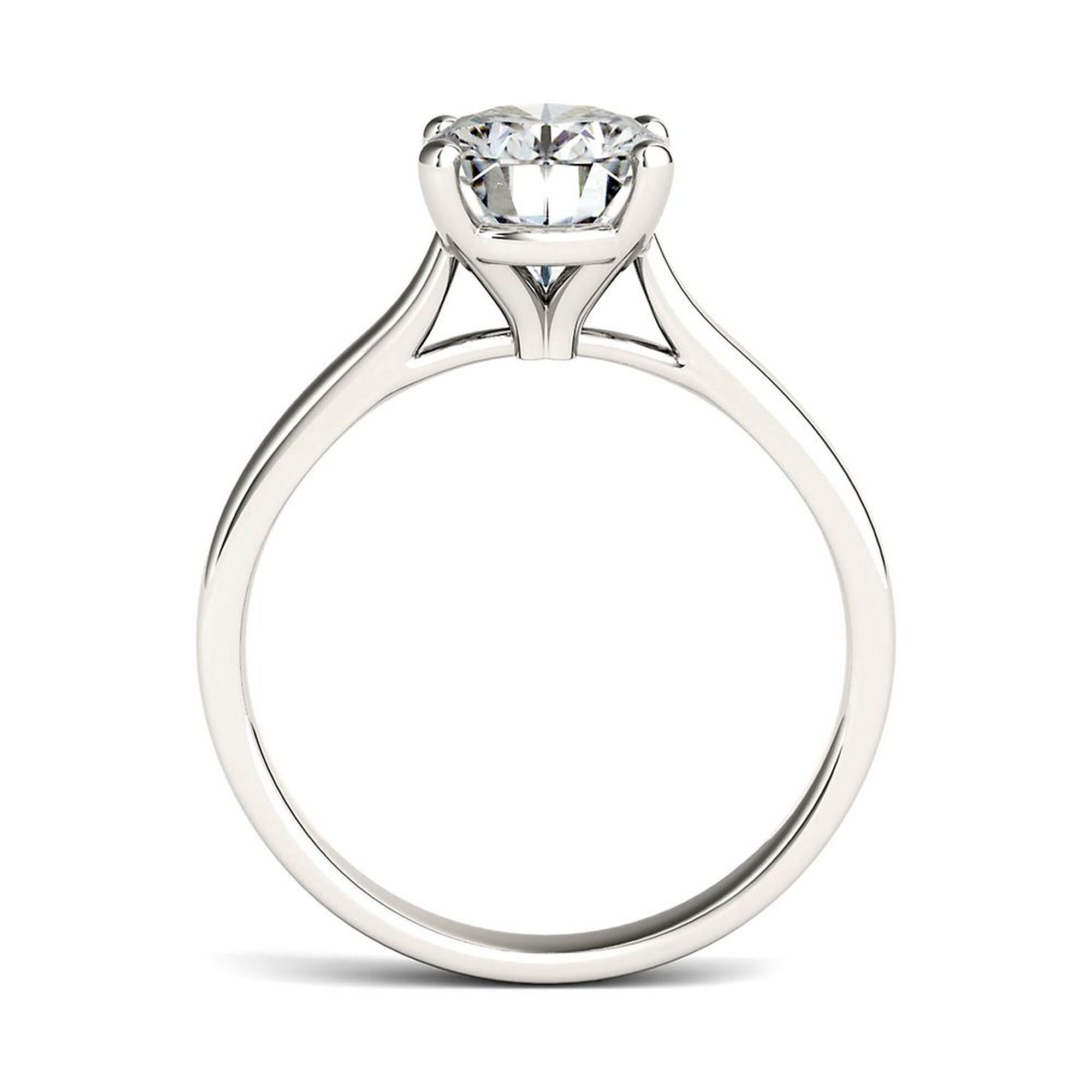 Oval Eden Halo Engagement Ring