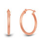 Hoop Earrings in 10K Rose Gold