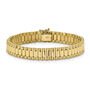 Men&#39;s Link Bracelet in 14K Yellow Gold