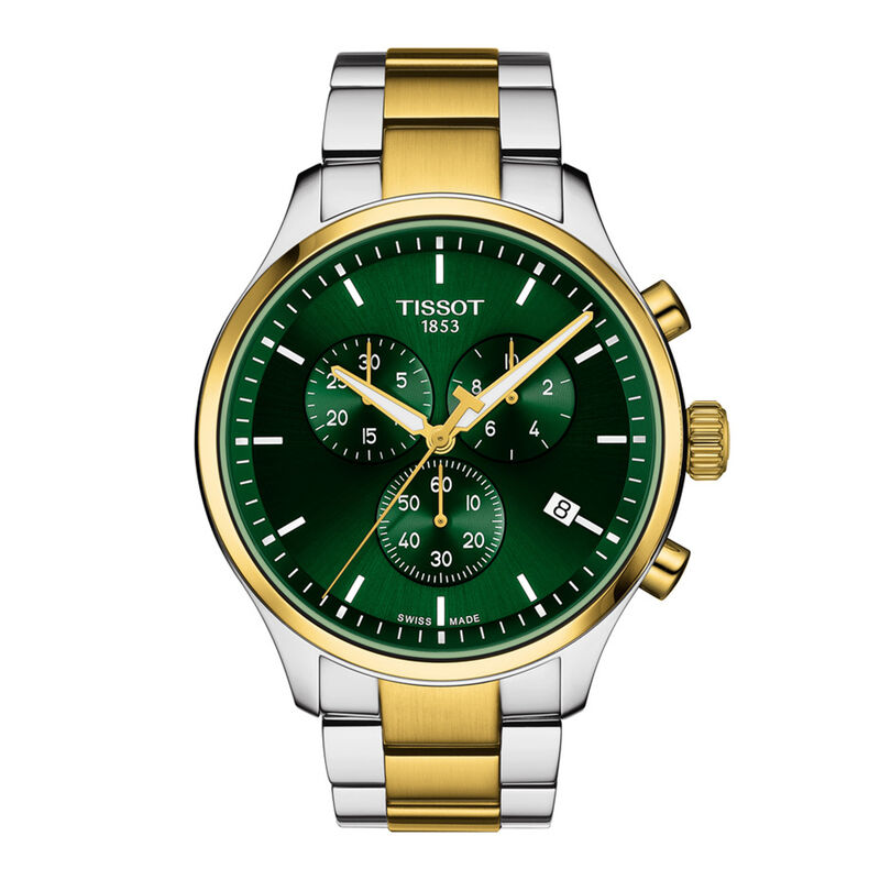 Chrono XL Classic Men&rsquo;s Watch in Two-Tone Ion-Plated Stainless Steel