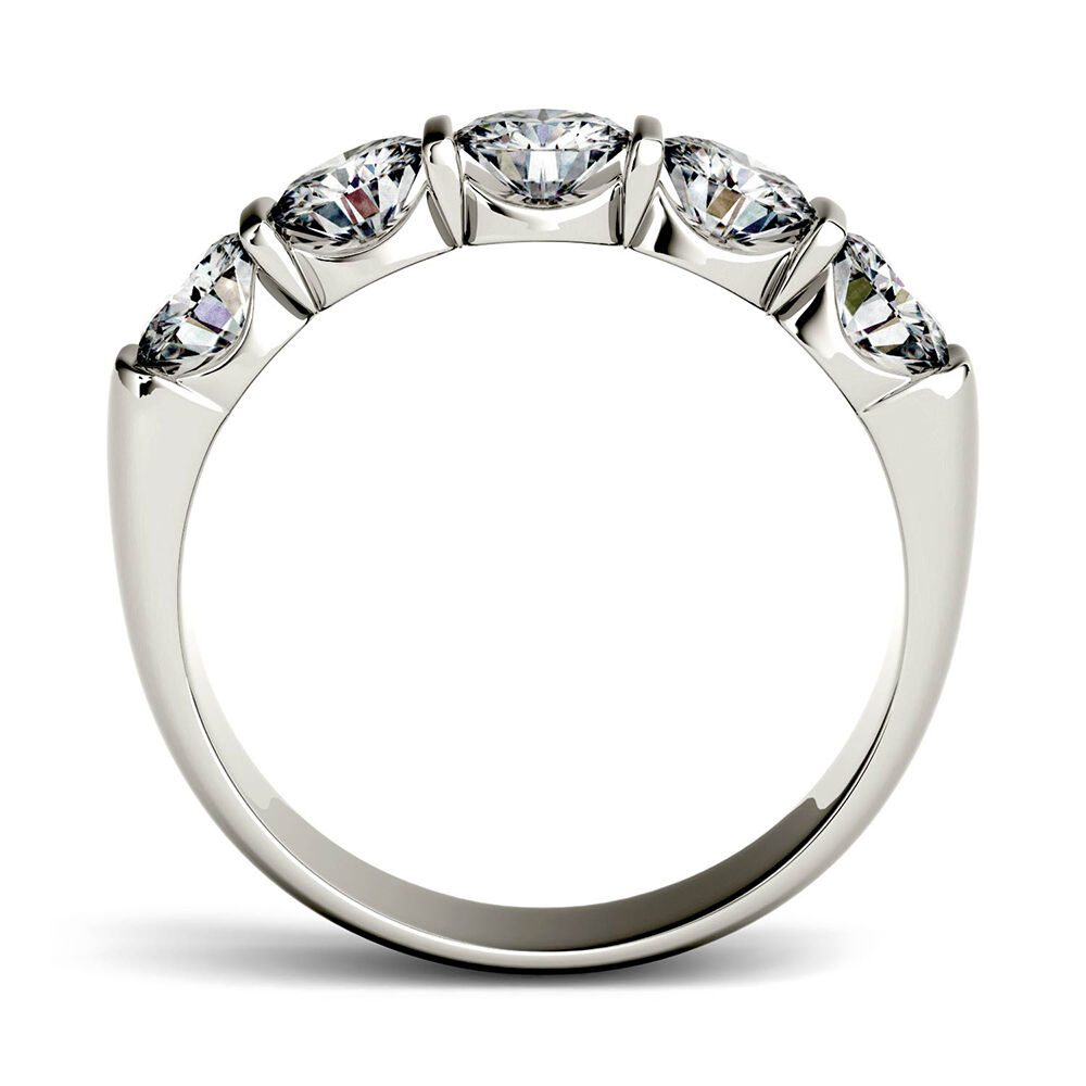 Platinum Three Stone Trellis, Engagement Ring | Three Stone Diamond Ring.