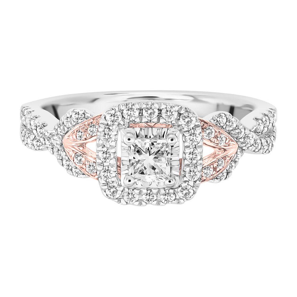 Helzberg Diamonds Diamond Engagement Ring 1.00 tcw 18k White Gold $4,2 | QD  Jewelry