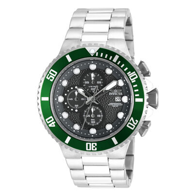 Pro Diver Chronograph Men’s Watch in Stainless Steel