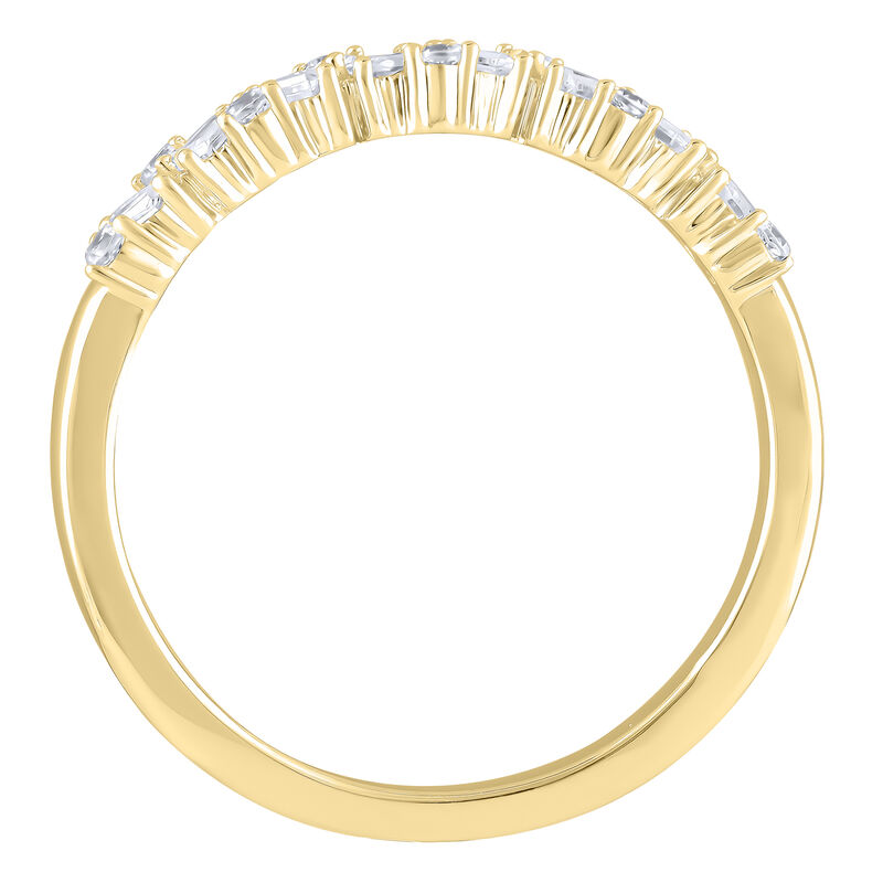 Lab Grown Diamond Anniversary Band in 10K Gold &#40;1/2 ct. tw.&#41;
