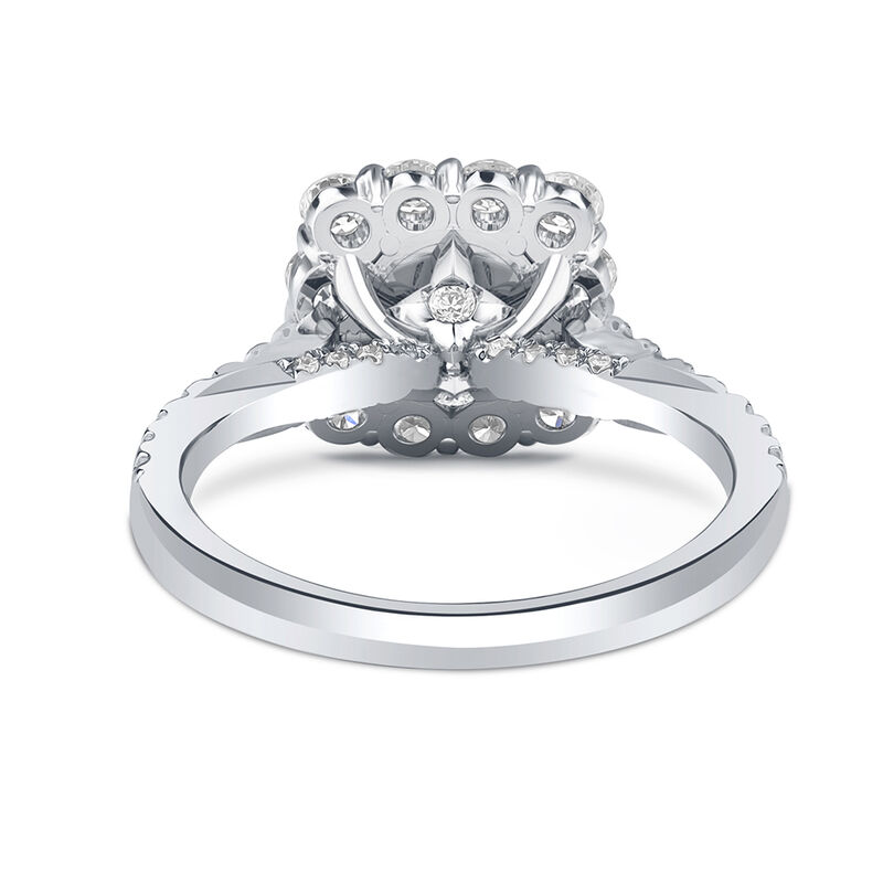 Esme Round Lab Grown Diamond Engagement Ring in Platinum &#40;2 ct. tw.&#41;