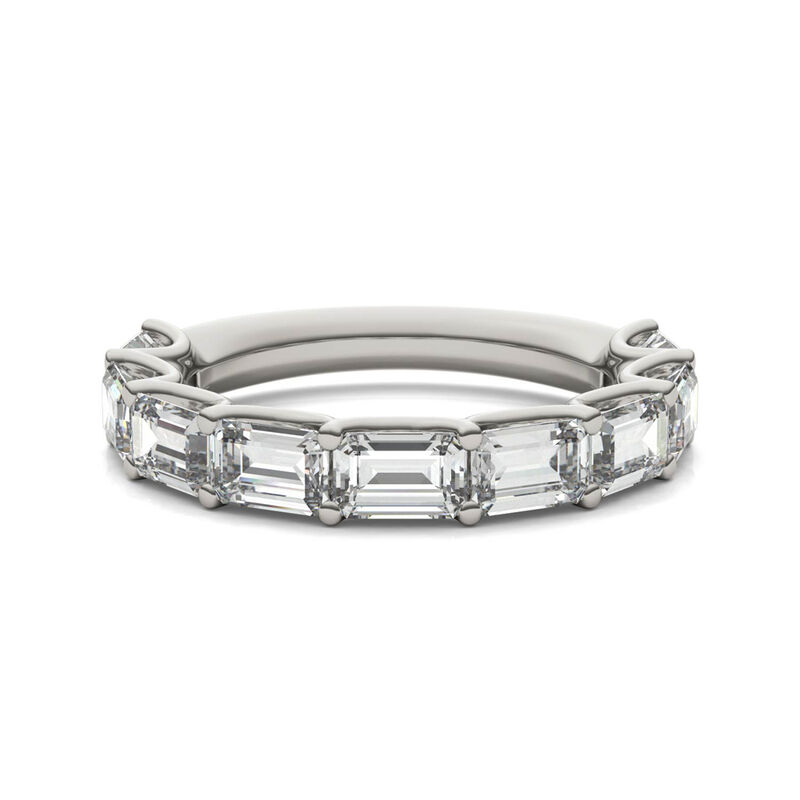 Lab-Created Moissanite Band in 14K White Gold &#40;2-3/8 ct. tw.&#41;