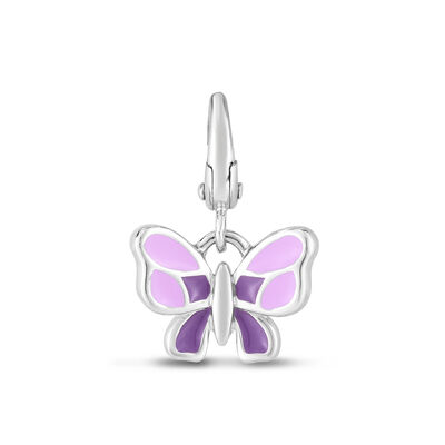 Butterfly Charm in Sterling Silver