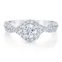 3/4 ct. tw. Diamond Engagement Ring in 14K White Gold