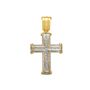 5/8 ct. tw. Diamond Cross Pendant in 10K Yellow Gold