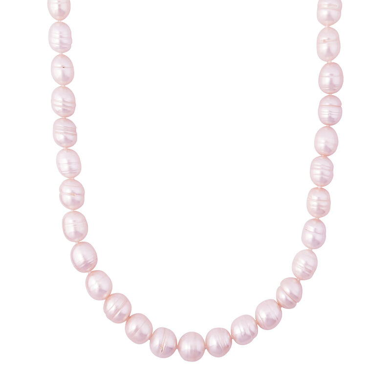 Freshwater Cultured Pink Potato Pearl Box Set in Sterling Silver