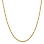 Diamond Cut Rope Chain in 14K Yellow Gold, 22&quot;