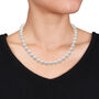Akoya Pearl Necklace in 14K Yellow Gold, 8mm, 18&rdquo;